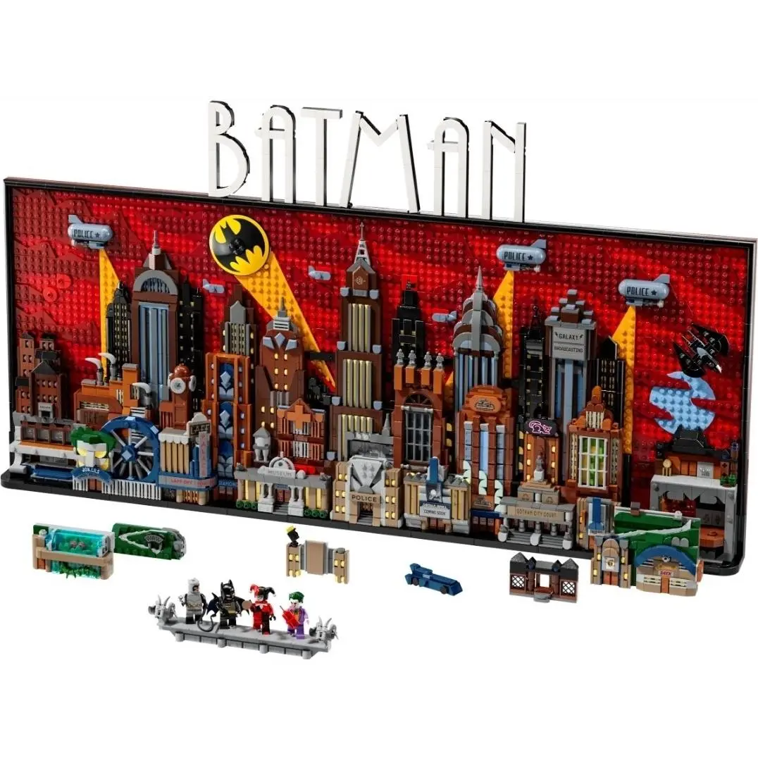 Lego® 76271 Batman: The Animated Series Gotham City Retired Wall Art