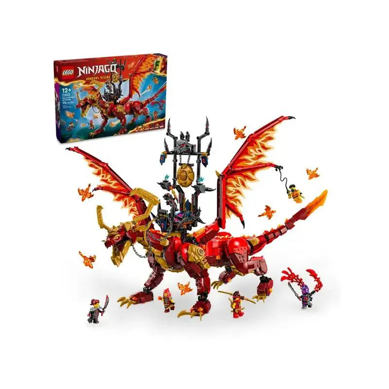 Lego Source Dragon of Motion 71822 Ninjago Minifigure Building Set