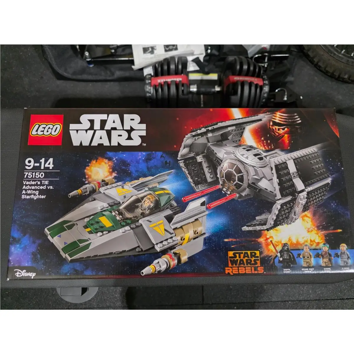 Lego Star Wars: Vader`s Tie Advanced Vs. A-wing Starfighter 75150