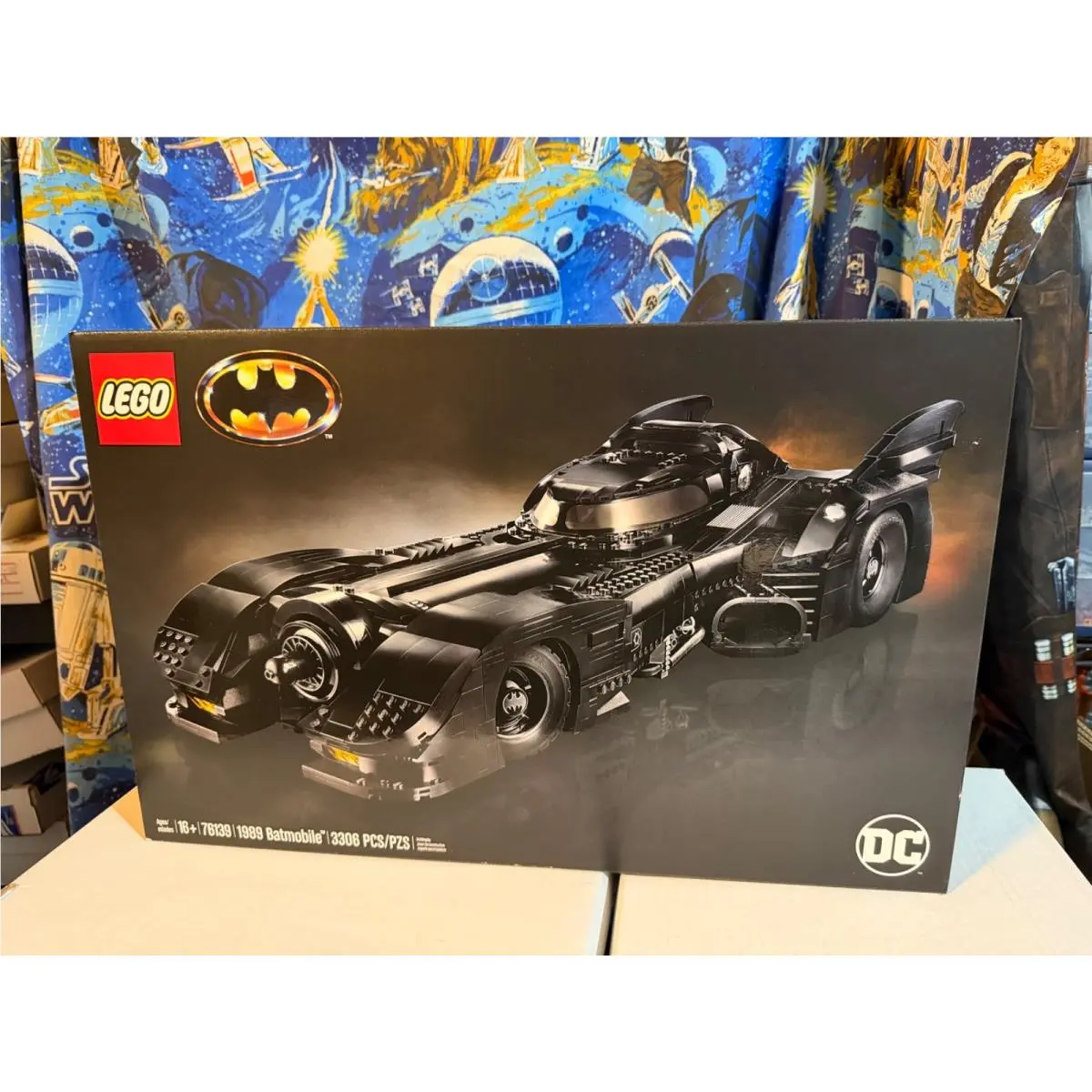 Lego 76139 Batman 1989 Batmobile DC Super Heroes Crispy Mint Box Pics