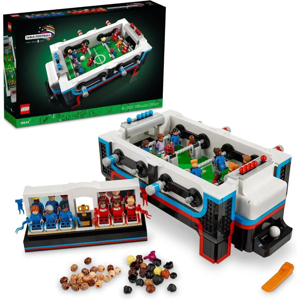 Lego Ideas Table Football 21337 Retired Exclusive Creative Building Toy Set