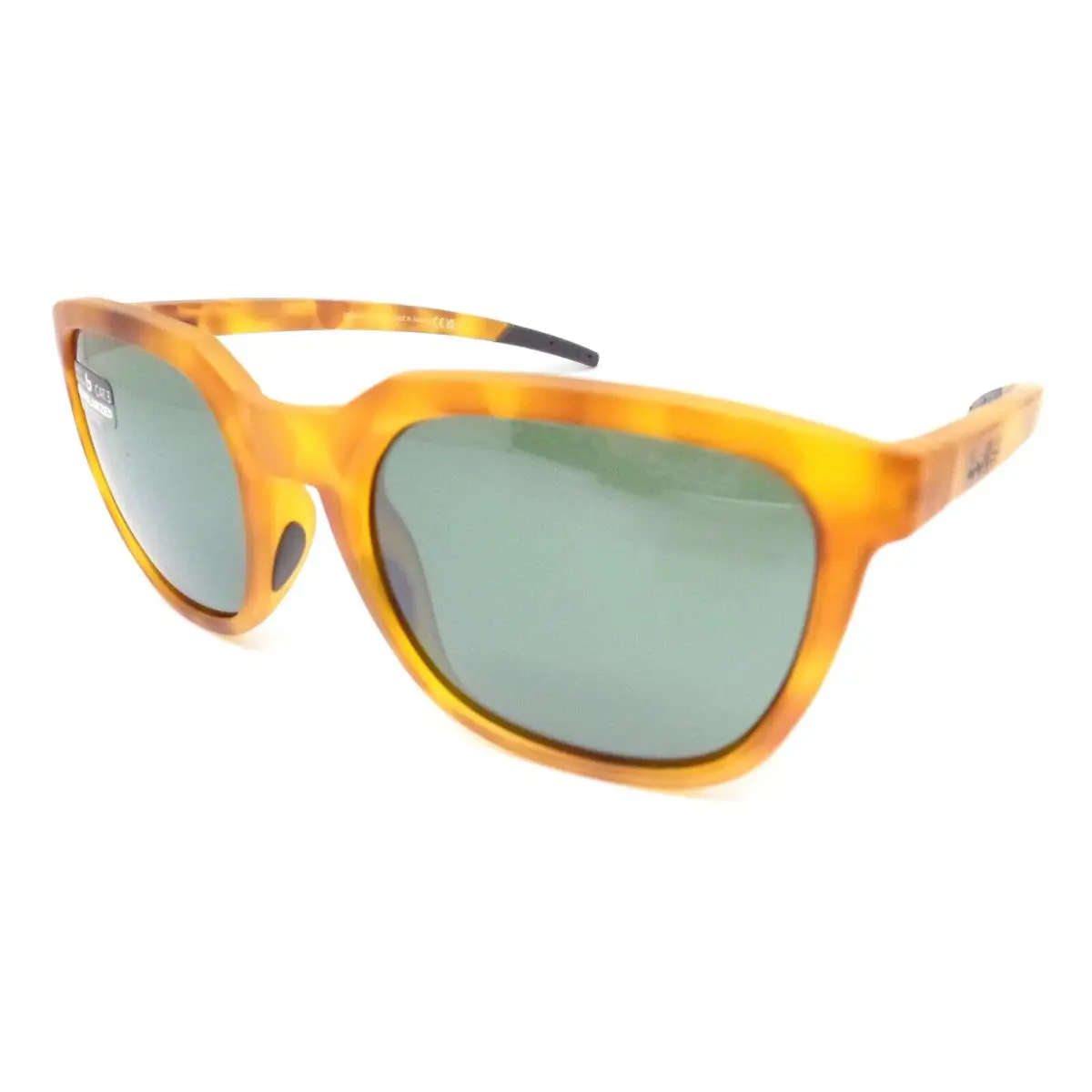 Talent Caramel Matte Tortoise Axis Polarized Sunglasses by Bolle