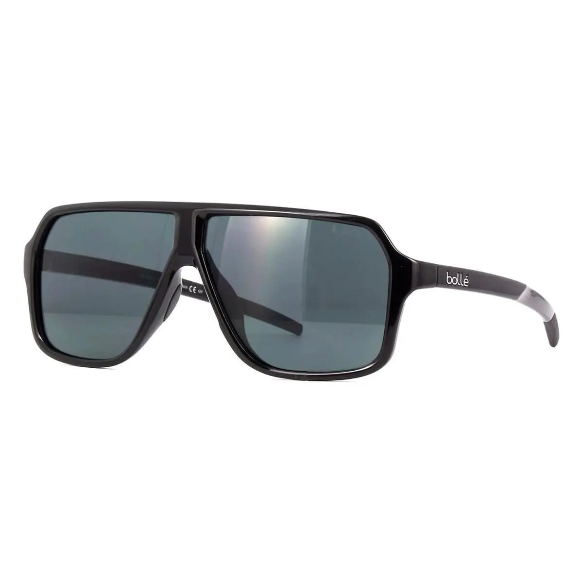 Prime Sunglasses Black Shiny Tns by Bolle
