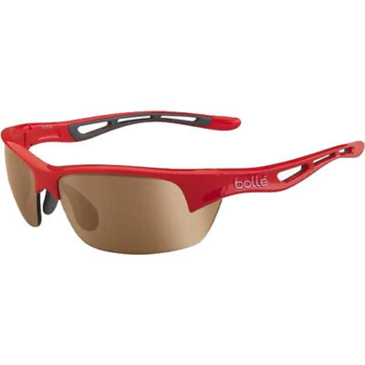 Bolt Sunglasses S Shiny Red Oleo AF by Bolle