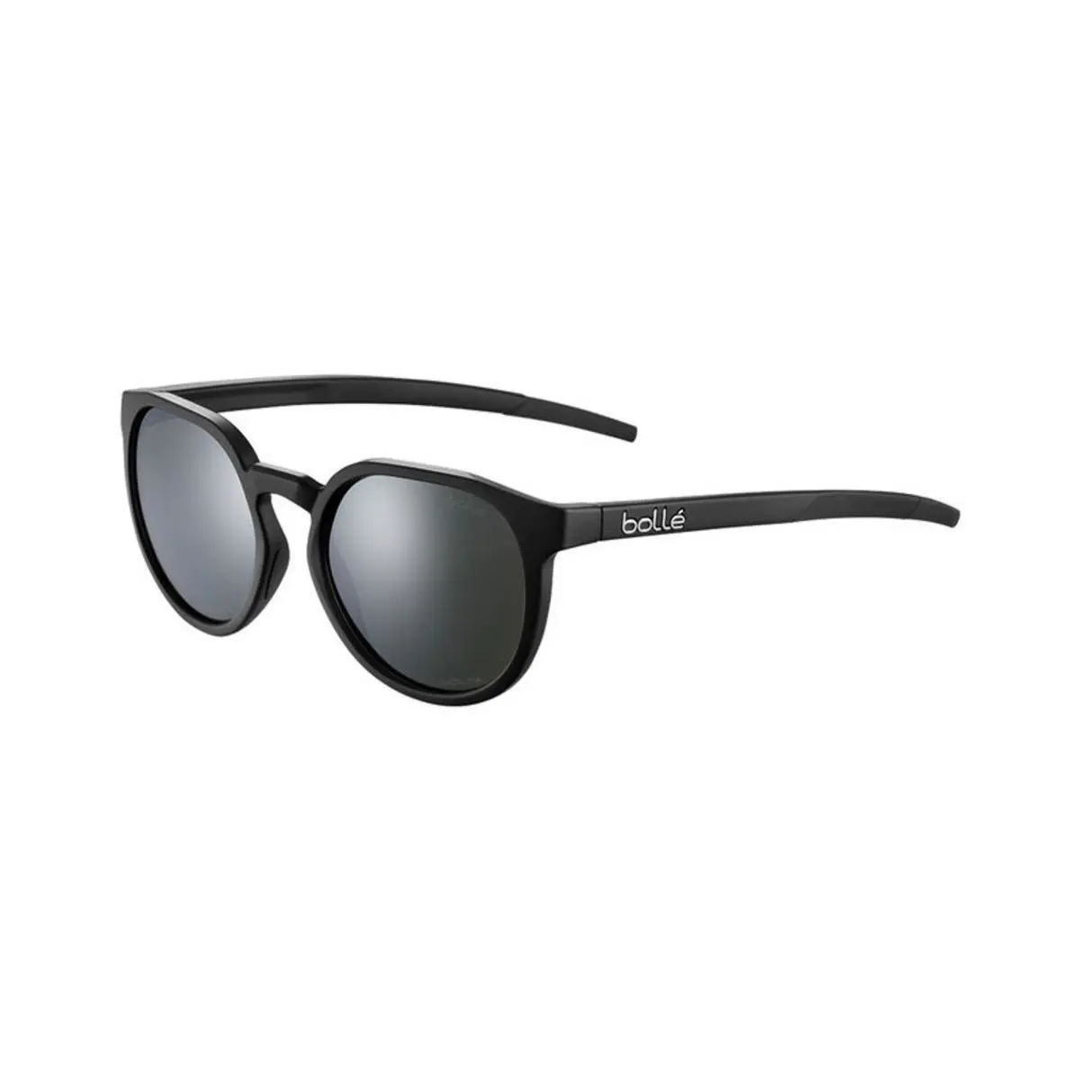 Merit Sunglasses Black Matte Volt+ Gun Polarized by Bolle