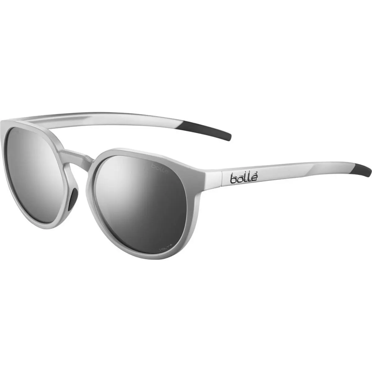 Merit Sunglasses Silver Matte Volt+cold White Polarized by Bolle
