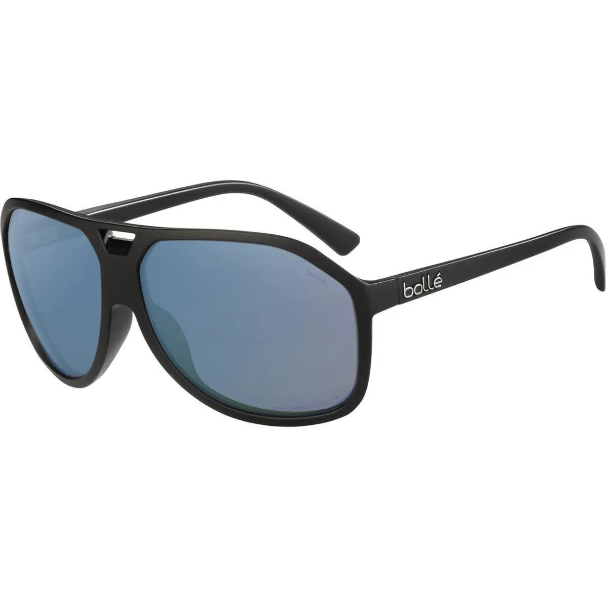 Baron Sunglasses Matte Black Phantom+ by Bolle