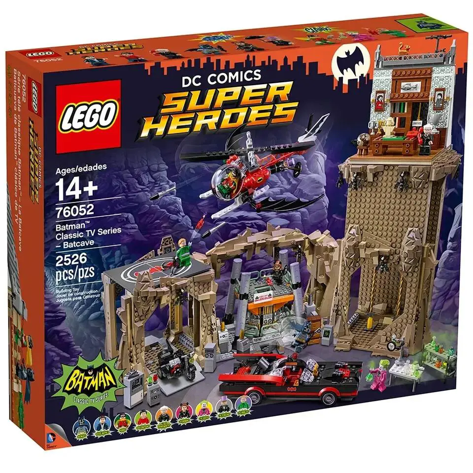 Lego Batman Classic TV Series - Batcave 76052 Super Heroes Building Set