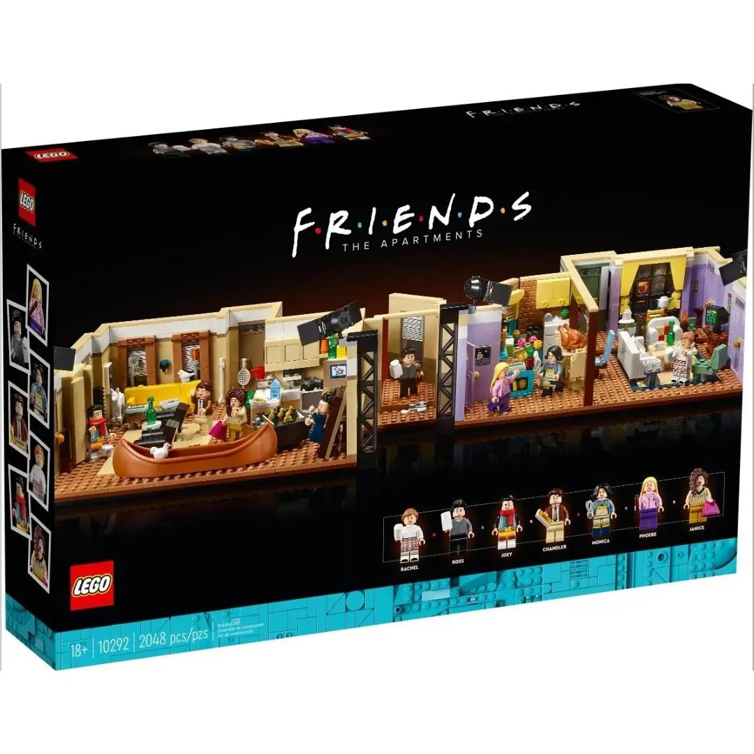 Lego 10292 The Friends Apartments Retired Creator Nbc Box Crease