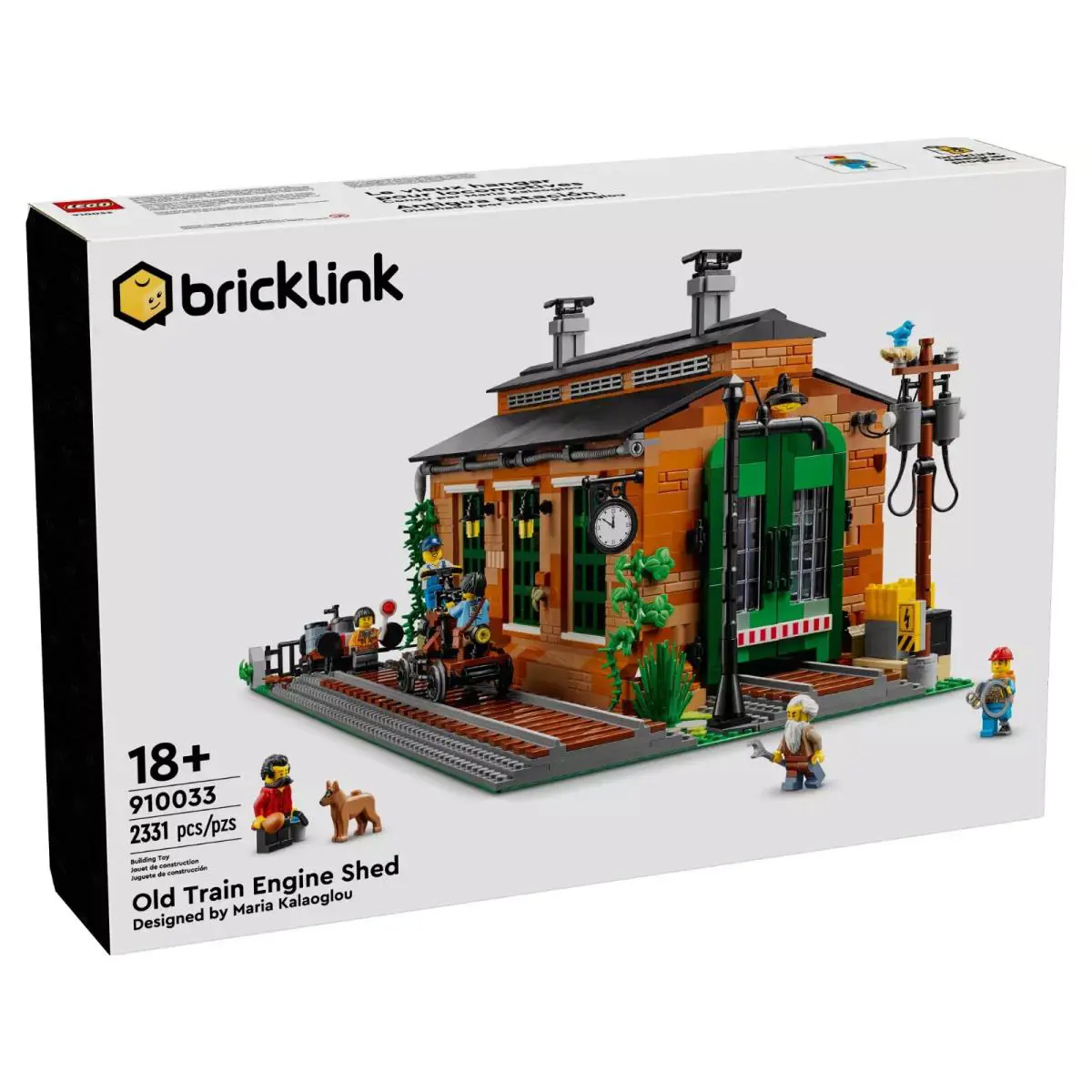 Bricklink Lego Designer Program Series 1 Old Train Shed 910033