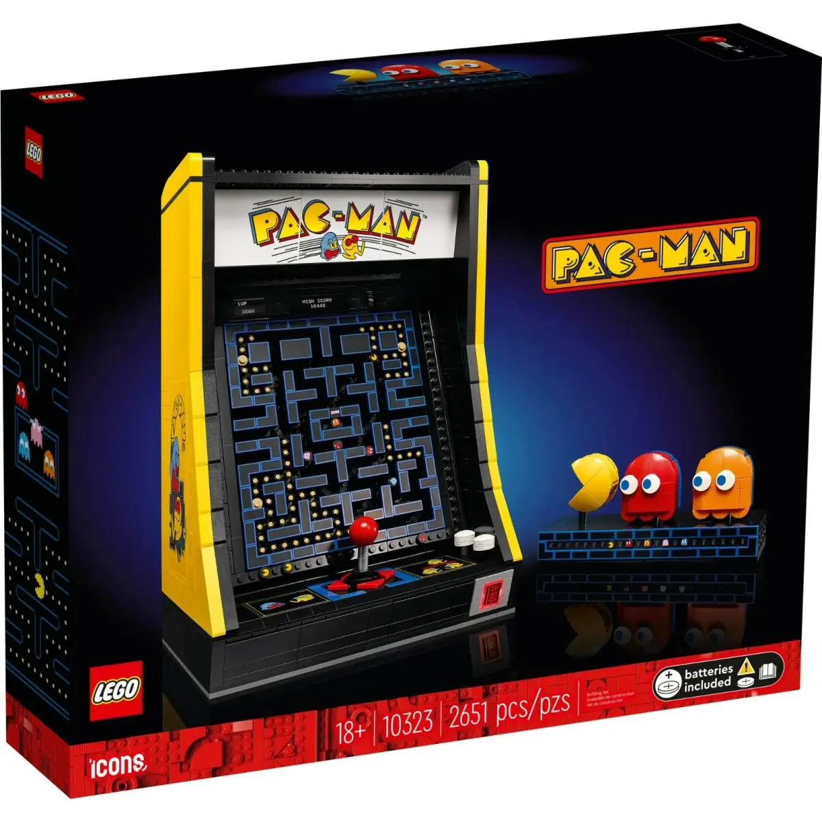 Lego Icons Pac-man Arcade 10323