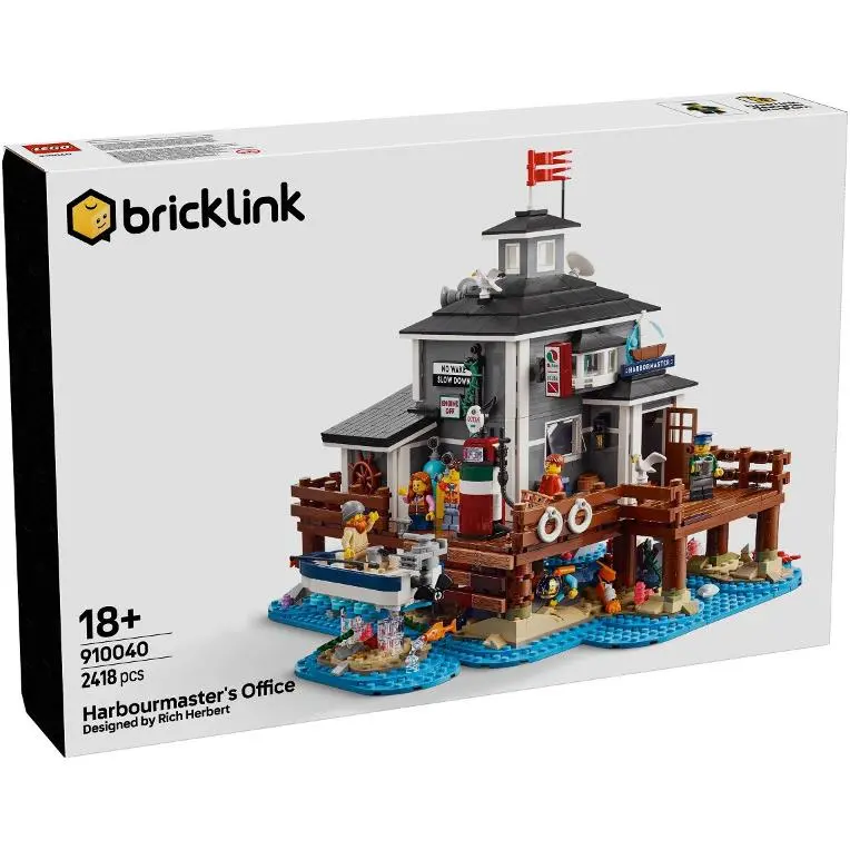 Lego 910040 Bricklink Harbourmaster`s Office Nautical Rare Nisb Set