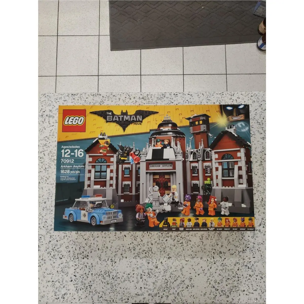 Lego The Batman Movie 70912 Arkham Asylum 12-16 1628pcs