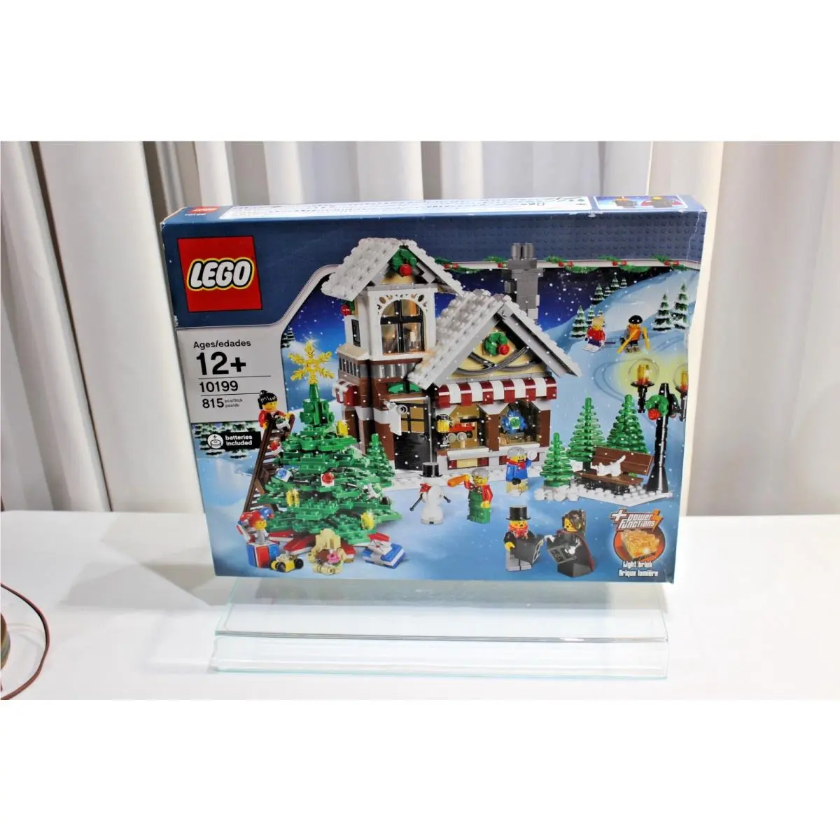 Lego Winter Village Toy Shop 10199 Complete Set 815 Pieces Light Brick 12+
