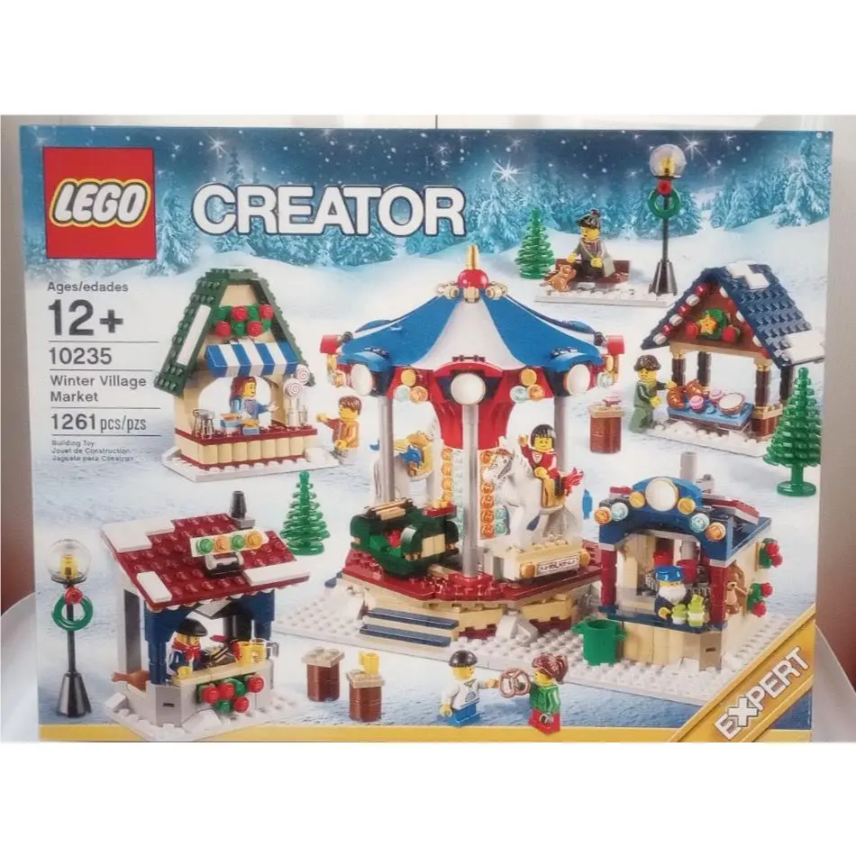 Lego Creator Expert 10235 Winter Village Market Retired Christmas