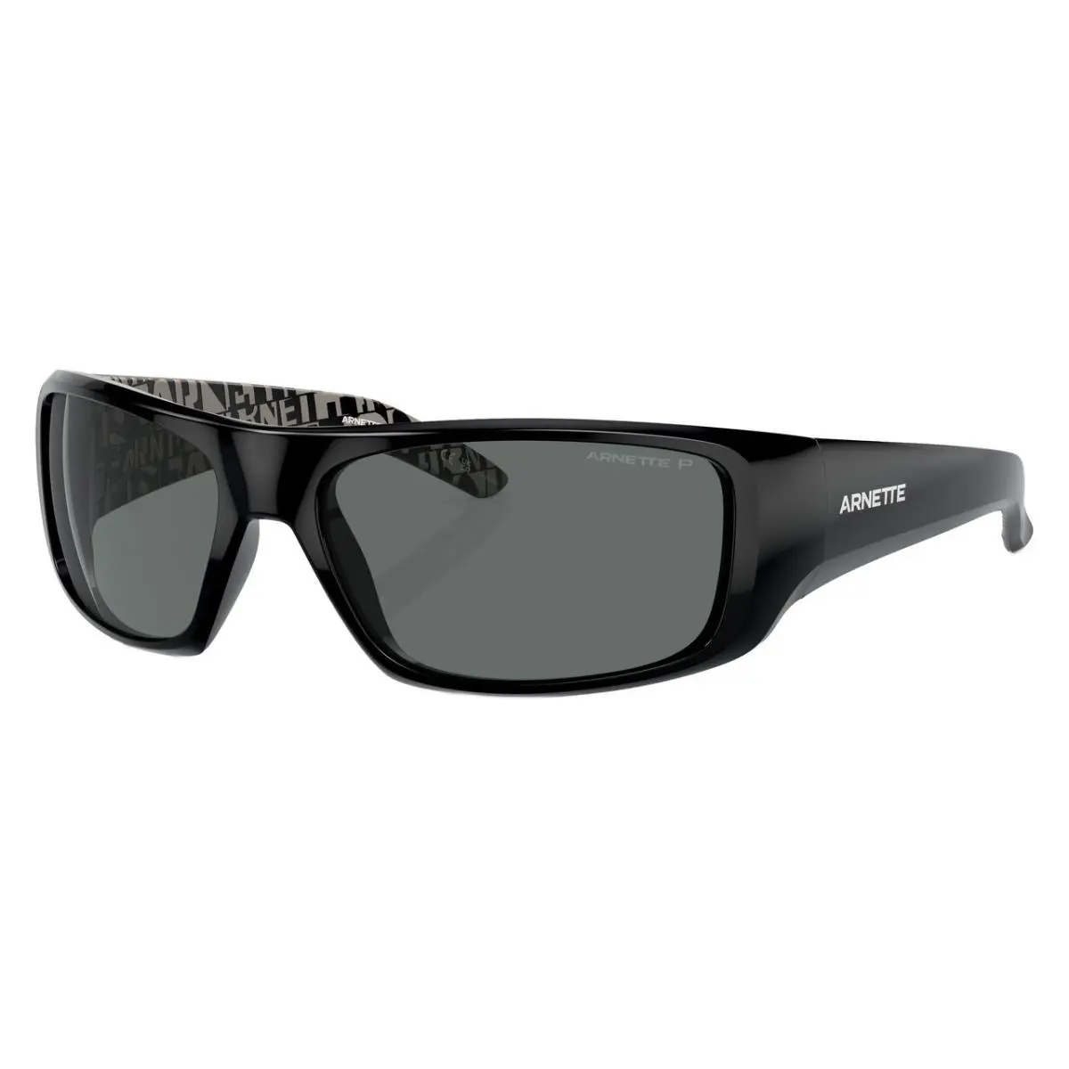 Arnette Man Sunglasses AN4182 214981 62mm Black - Polarized Grey Lens