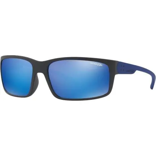 AN4242 251125 Fastball Sunglasses Matte Black/green Mirrored by Arnette