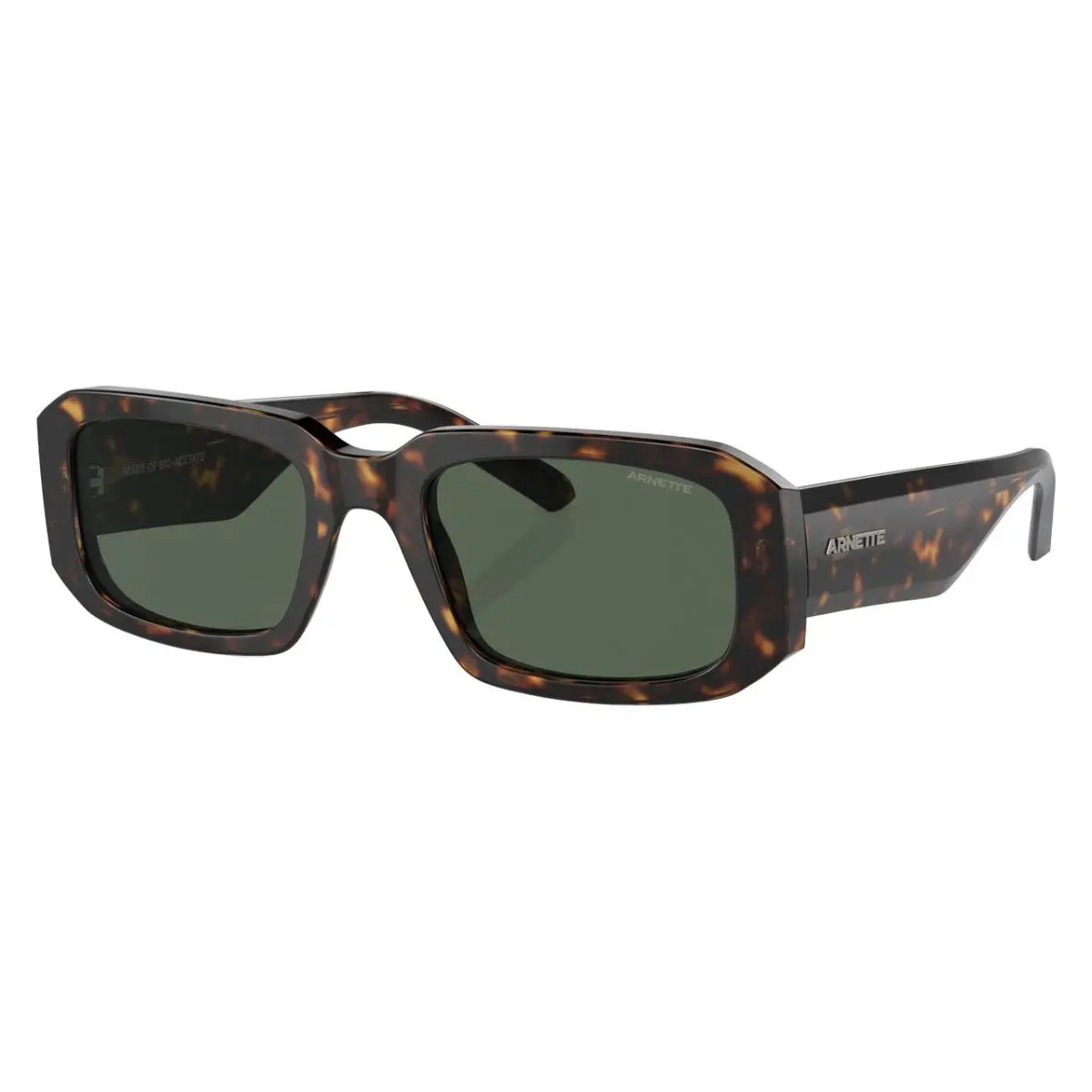 Arnette Man Sunglasses 0AN4318 122271 53mm Dark Havana - Dark Green Lens