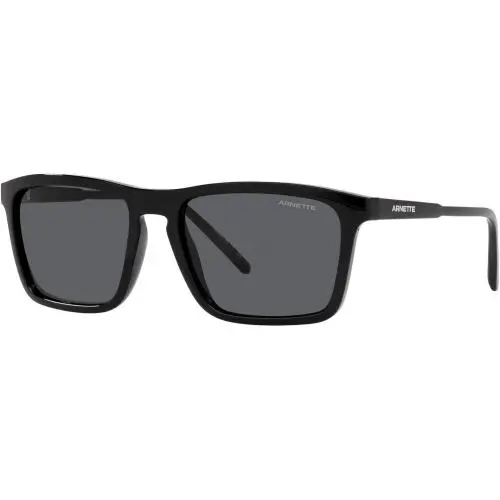 AN4283 41/87 56mm Black Frame Dark Grey Lenses Man Sunglasses by Arnette