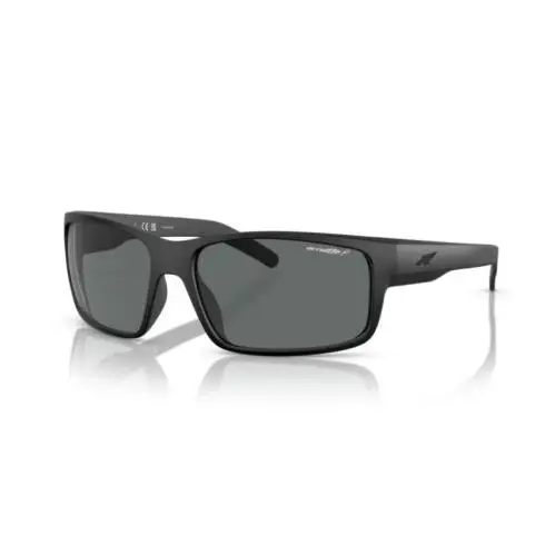 AN4202 447/81 62mm Fastball Matte Black/grey Polarized Sunglasses by Arnette