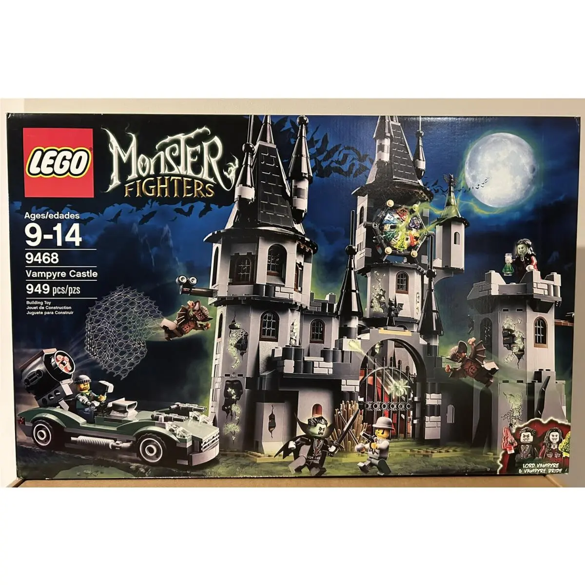 Lego Monster Fighters 9468 Vampyre Castle Retired Set