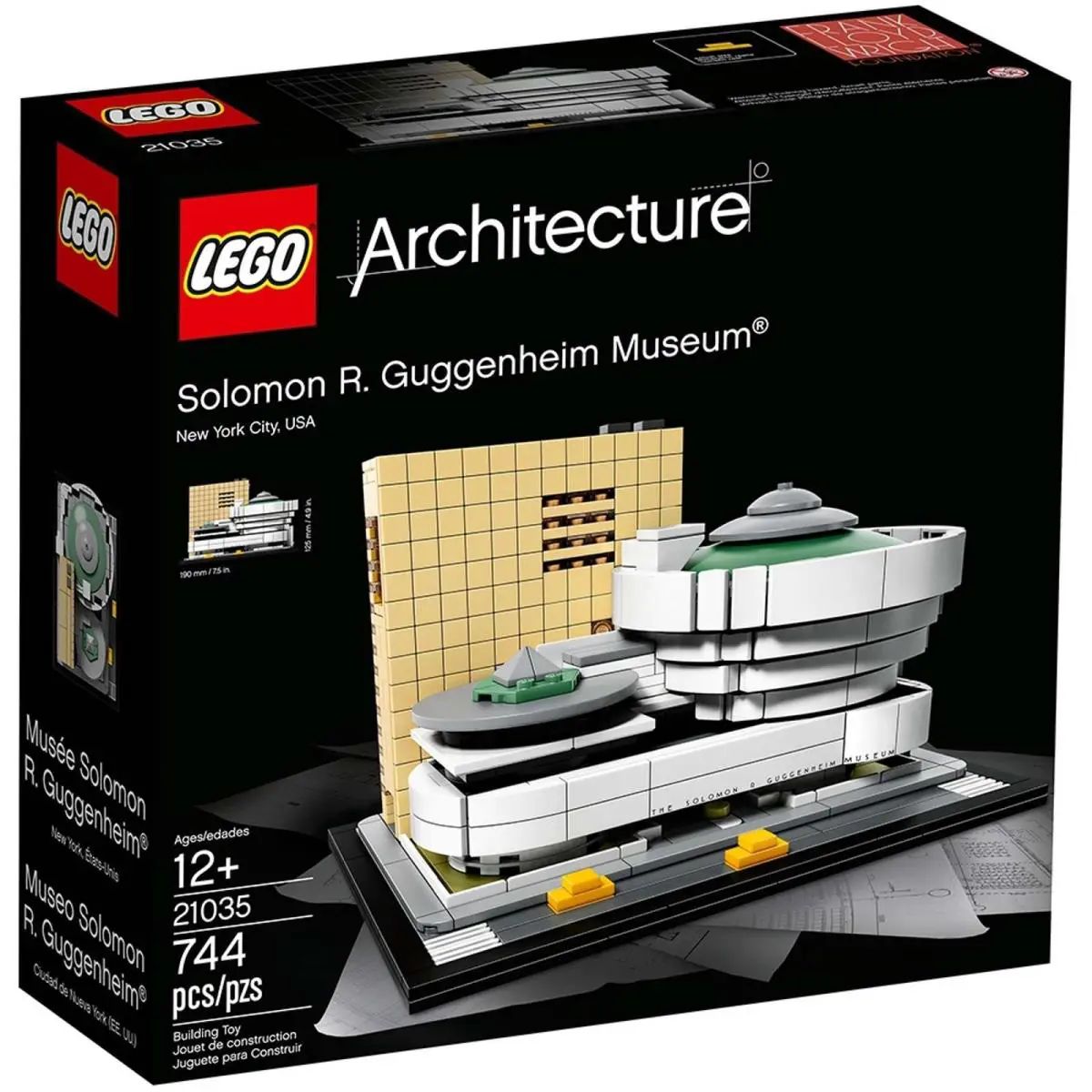 Lego 21035 - Solomon R. Guggenheim Museum - in Box