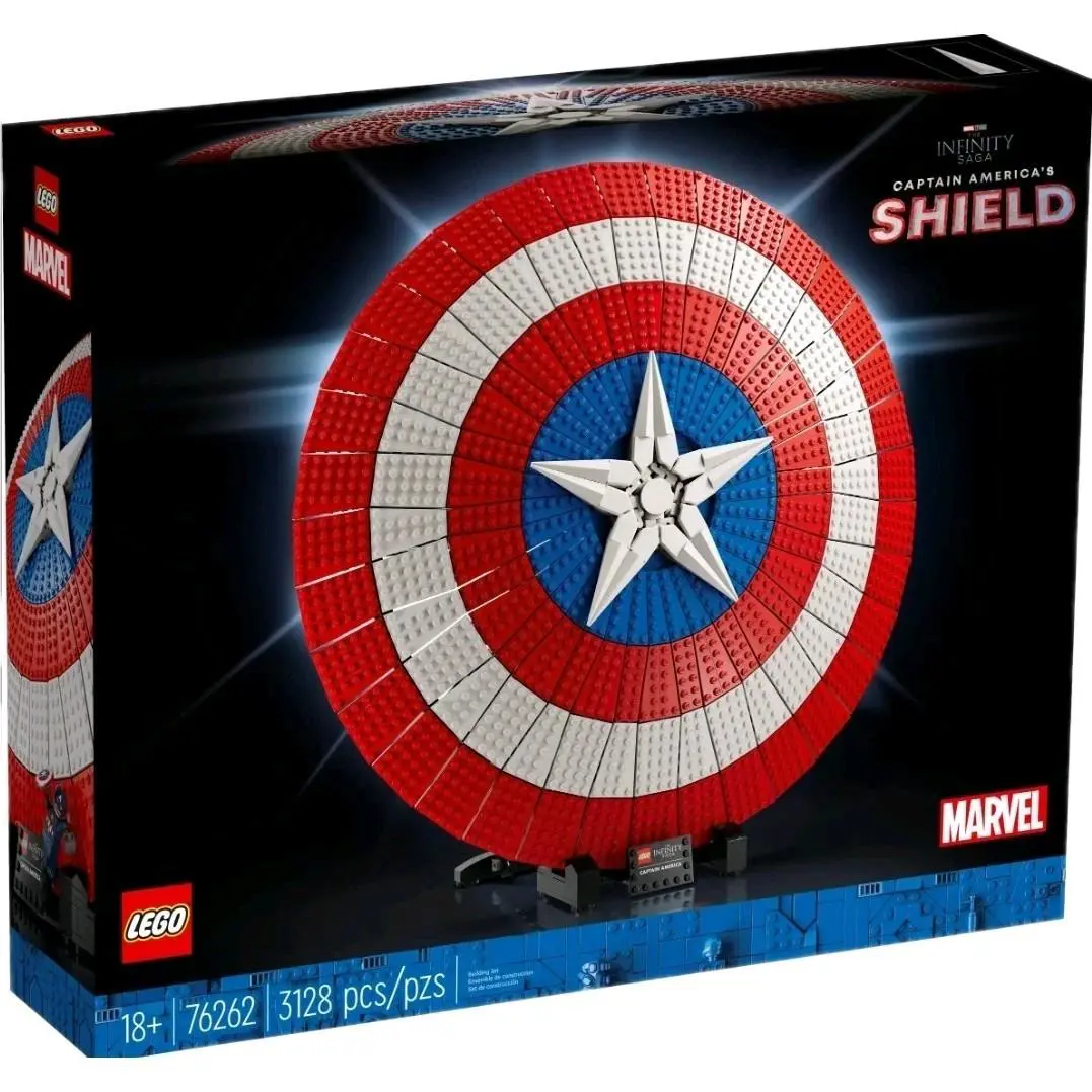 Lego 76262 Captain America`s Shield Marvel Avengers Retired