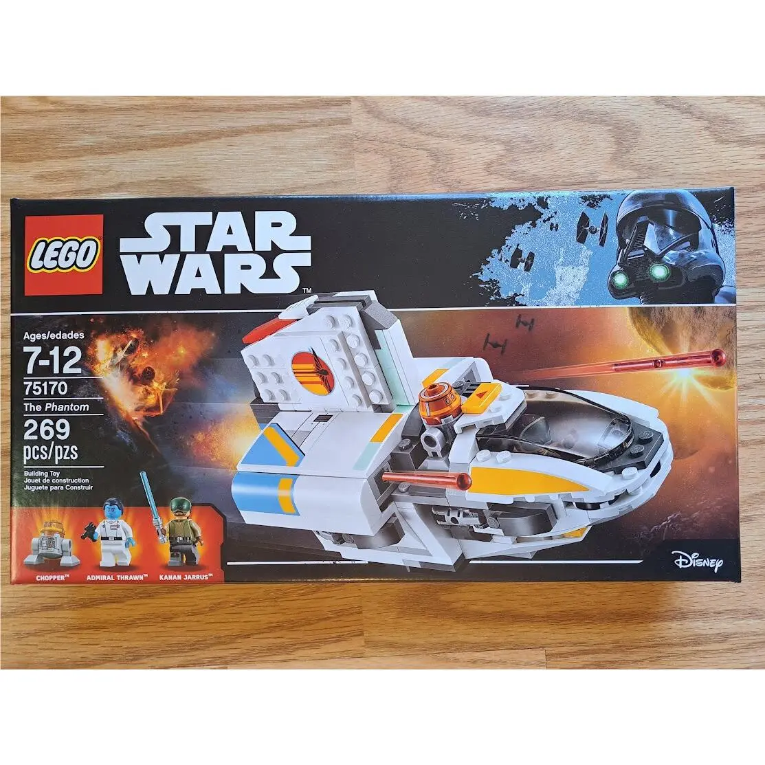 Lego Star Wars The Phantom 75170 Admiral Thrawn Mint Mimb