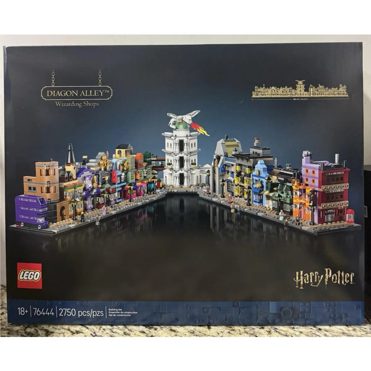 Lego - 76444 - Harry Potter - Diagon Alley Wizarding Shops