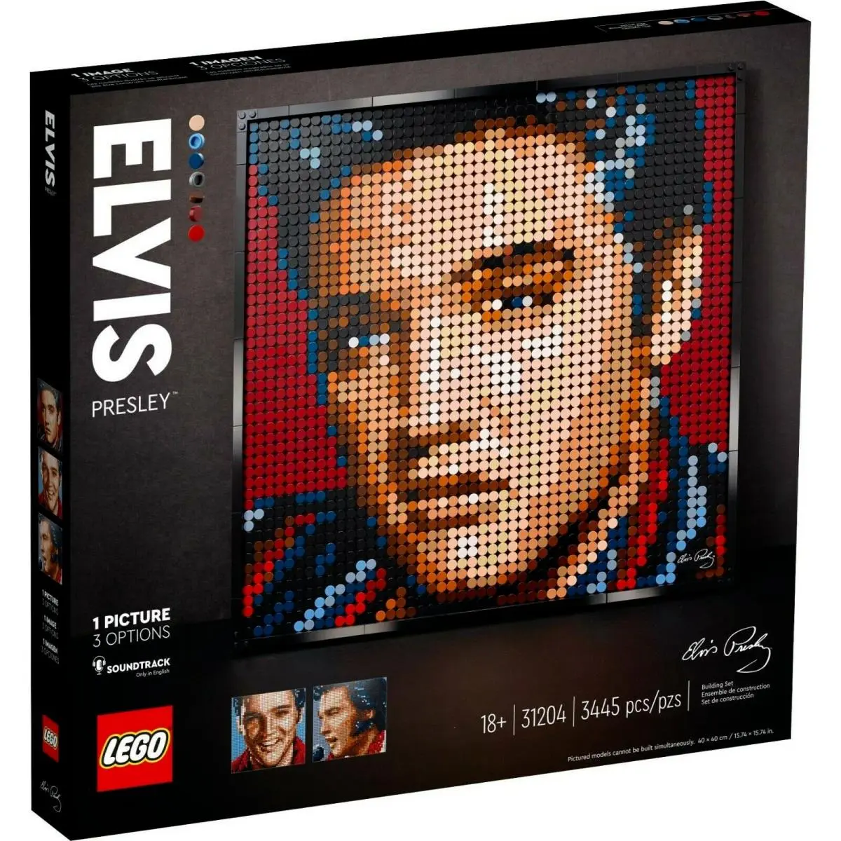 Lego Art 31204 Elvis Presley The King Collector Exclusive Building Set