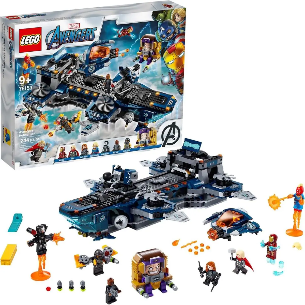 Lego 76153 Marvel Avengers Helicarrier 1244 Pcs Age 9+