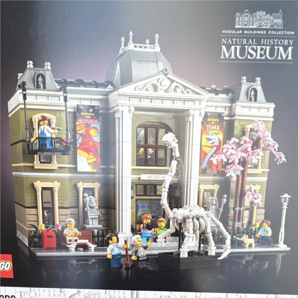 Lego Natural History Museum 10326 Icons Modular Buildings 4014 Pcs
