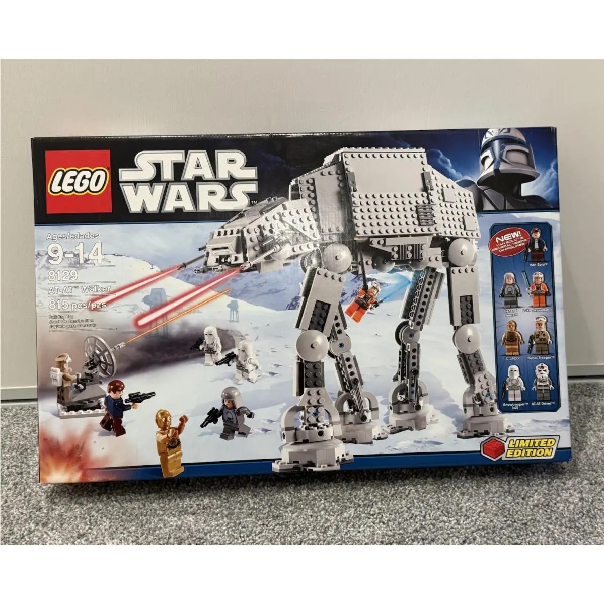 Lego Star Wars At-at Walker 8129 Limited Edition 815-sealed Set
