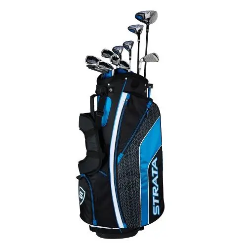 Callaway Strata Golf LH Strata Ultimate 16 Piece Complete Set with Bag Reg Lefty