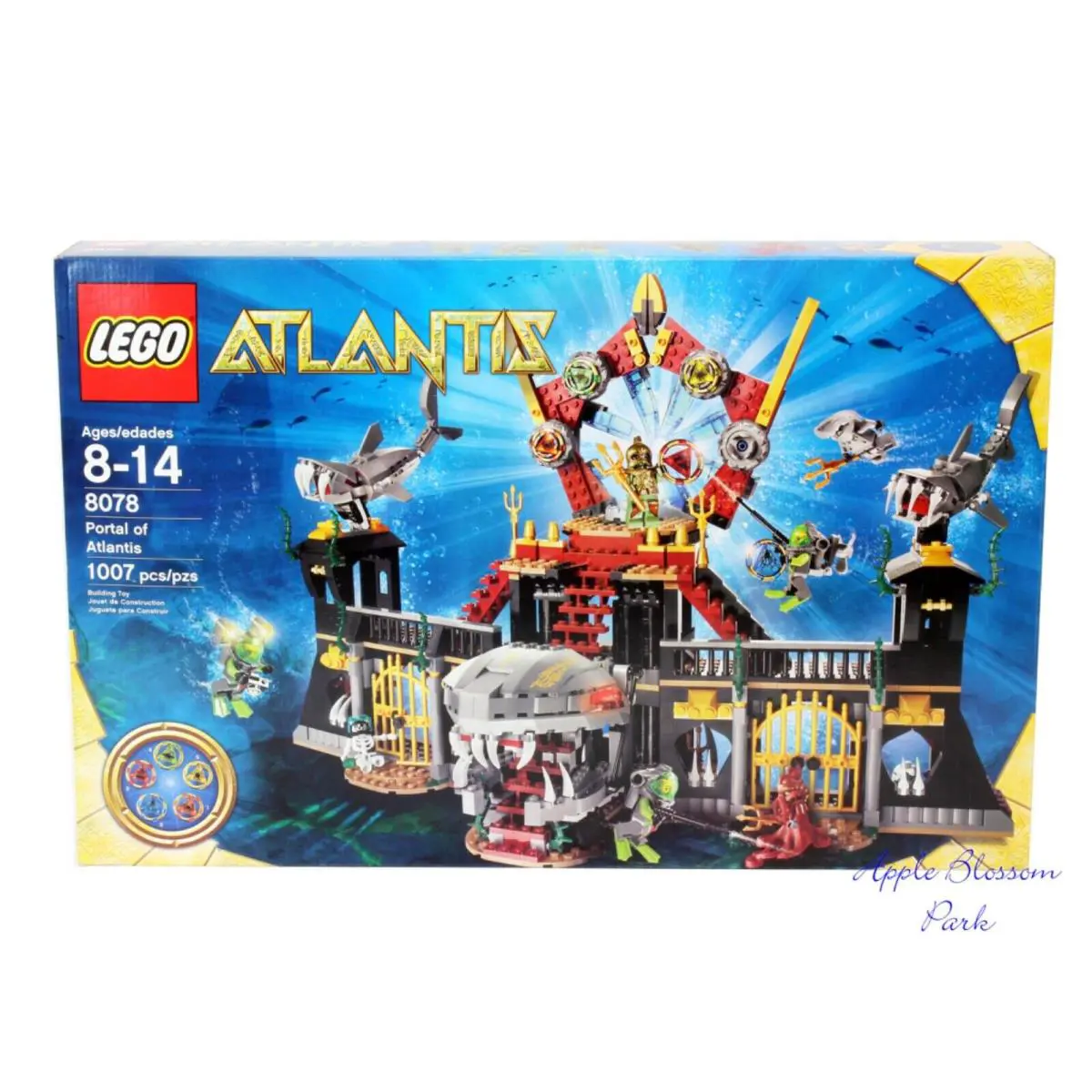 Lego Portal of Atlantis Set 8078 Portal Emperor Squid Warrior
