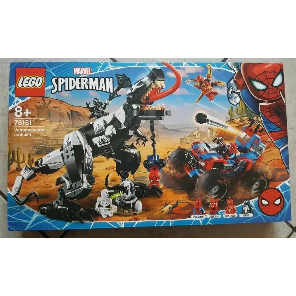 Lego Marvel Spider-man Venomosaurus Ambush 76151 Toy Building Kit 640 Pcs