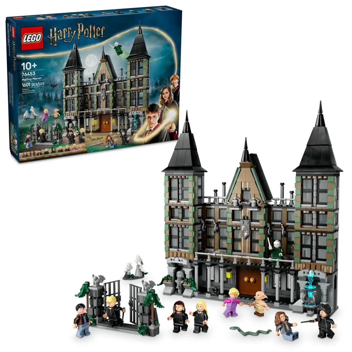 Lego Harry Potter Malfoy Manor Building Toy - Harry Potter Toy For Boys