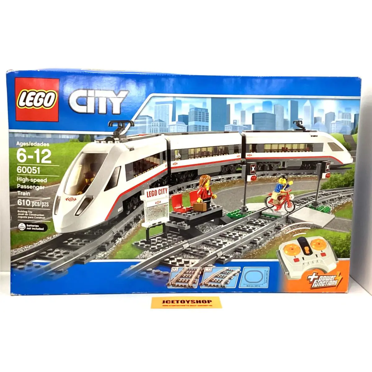 Lego City 60051 High Speed Passenger Train Misb Retired Rare