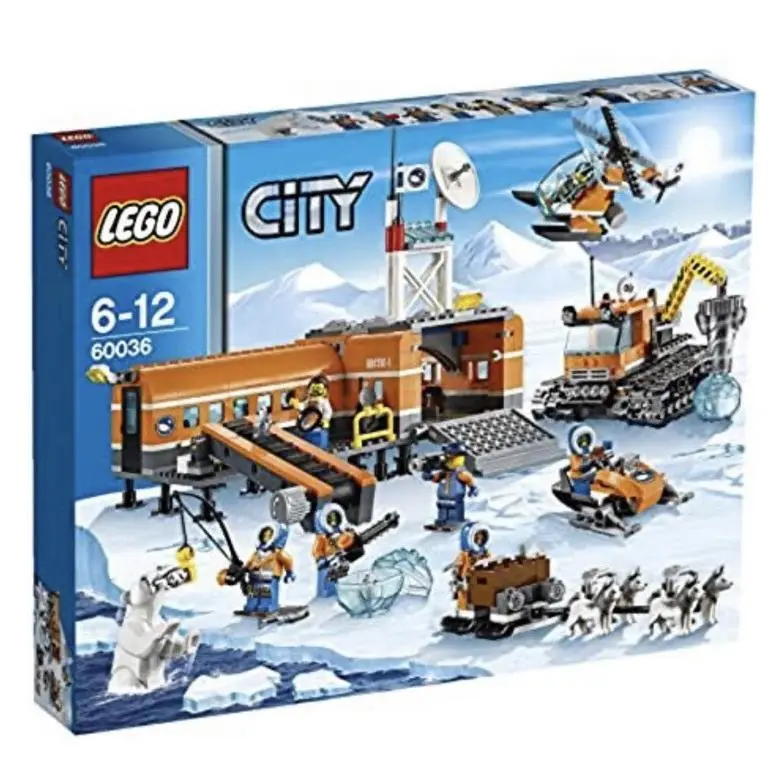 Lego City Arctic Base Camp 60036 Retired Set 735pcs