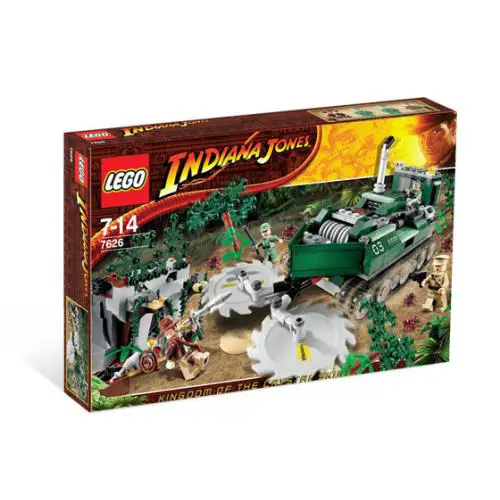 Lego Jungle Cutter 7626 Indiana Jones Minifigure Building Set