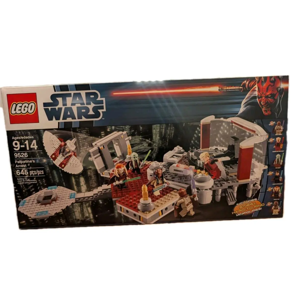 Lego Star Wars Palpatine`s Arrest 9526 Jedi Minifigs