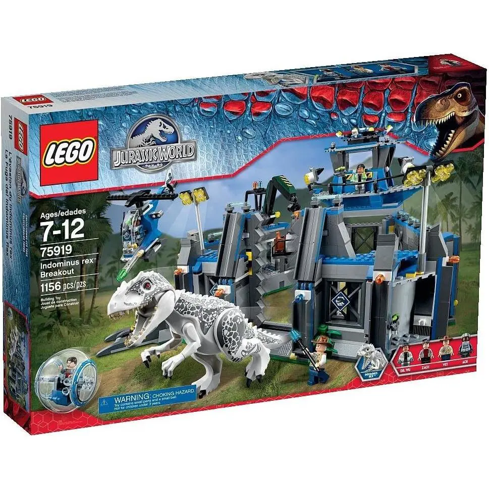 Lego 75919 Jurassic World Indominus Rex Breakout Retired