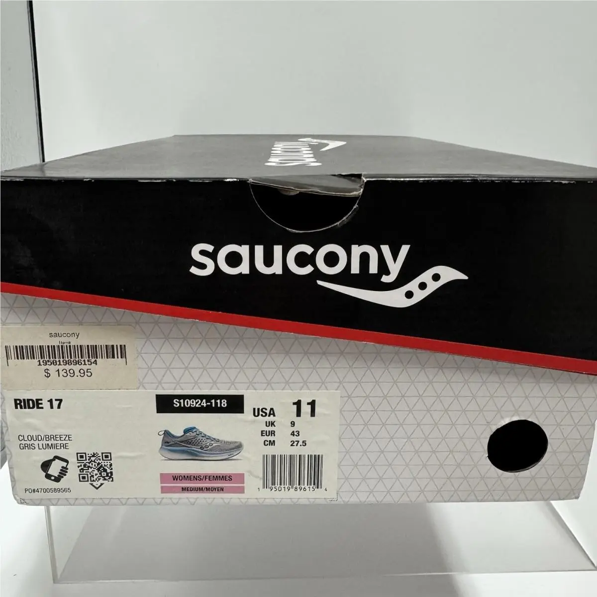 Saucony shoes - Saucony Ride 17 - Ride - S10924-118 - Blue 8