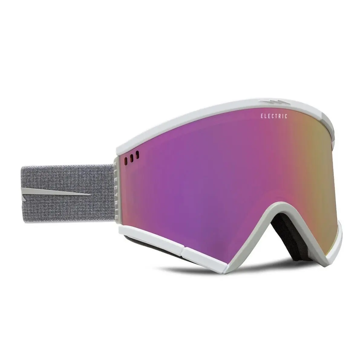 Roteck Ski/snowboard Goggles StaticWhite/CoyotePink by Electric