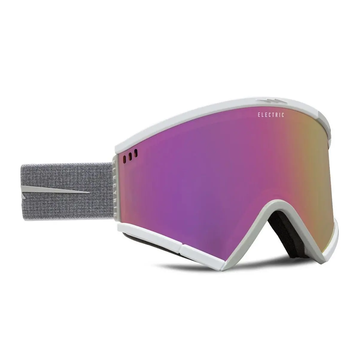 Roteck Ski/snowboard Goggles StaticWhite/CoyotePink by Electric