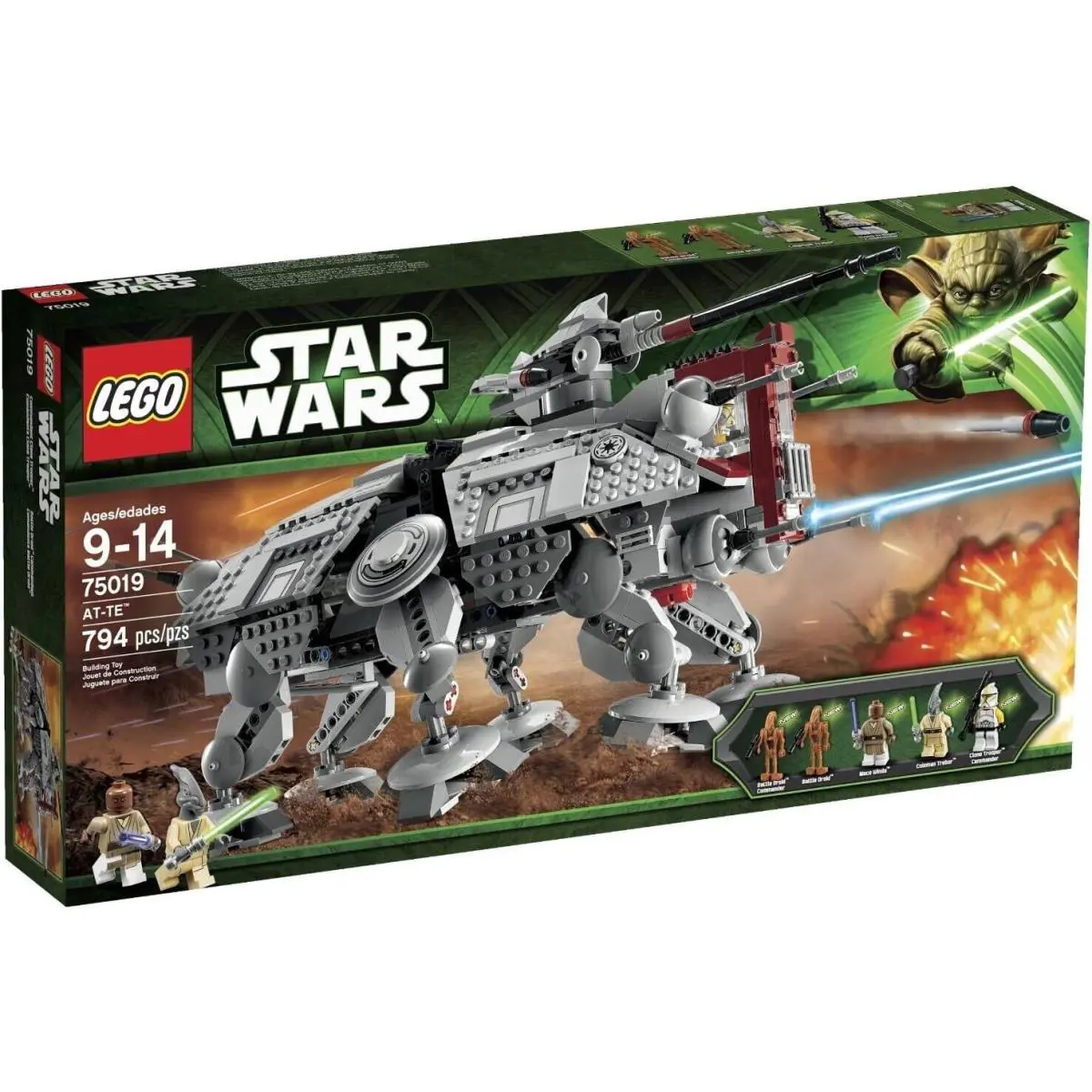 Lego At-te 75019 Star Wars Minifigure Building Set