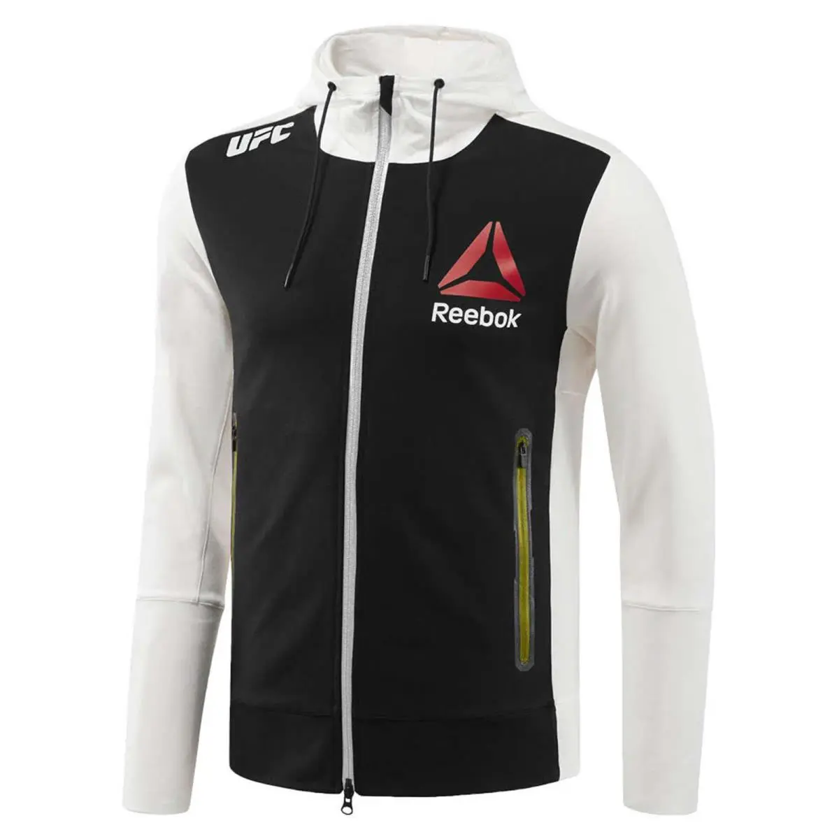 Reebok Men’s Athletic Clothing X Ufc FK Walkout Full Zip Hoodie AZ6439