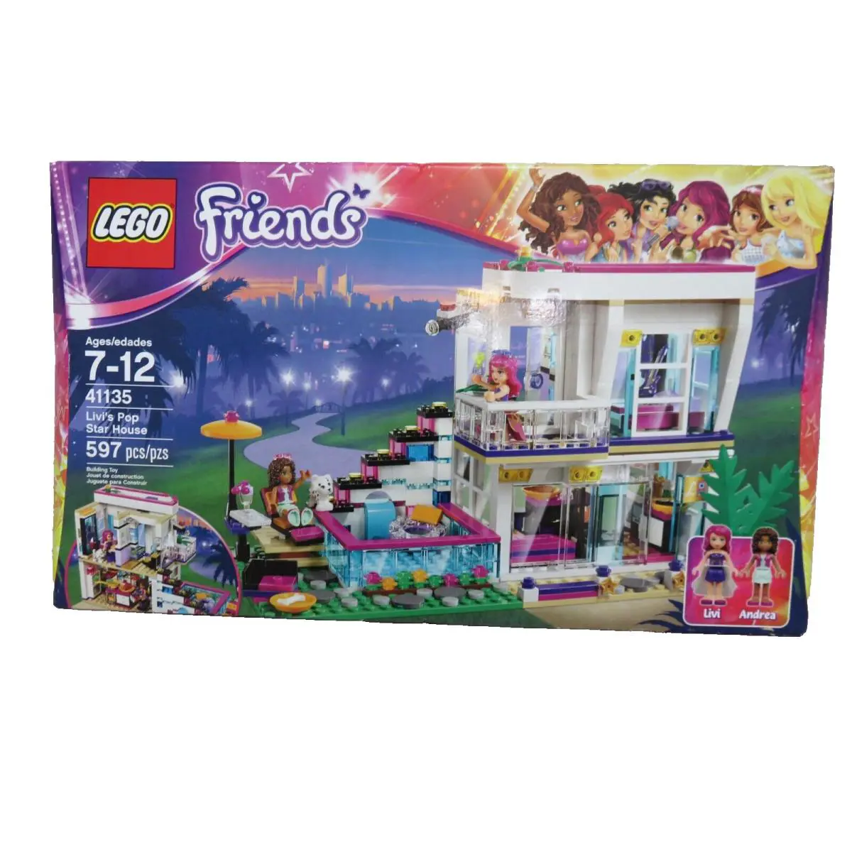 Lego Friends Livi`s Pop Star House 41135