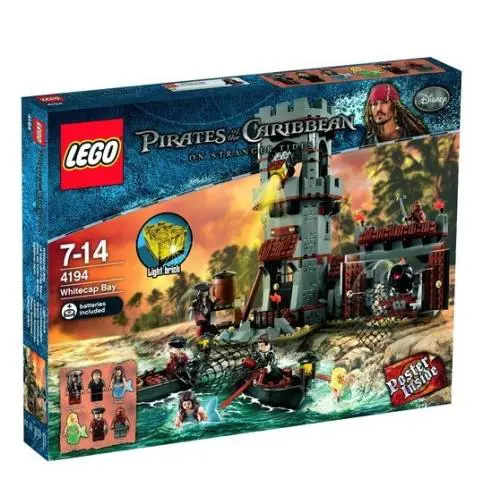 Lego 4194 Whitecap Bay 2 Mermaids Box Zombie Scrum Syrena