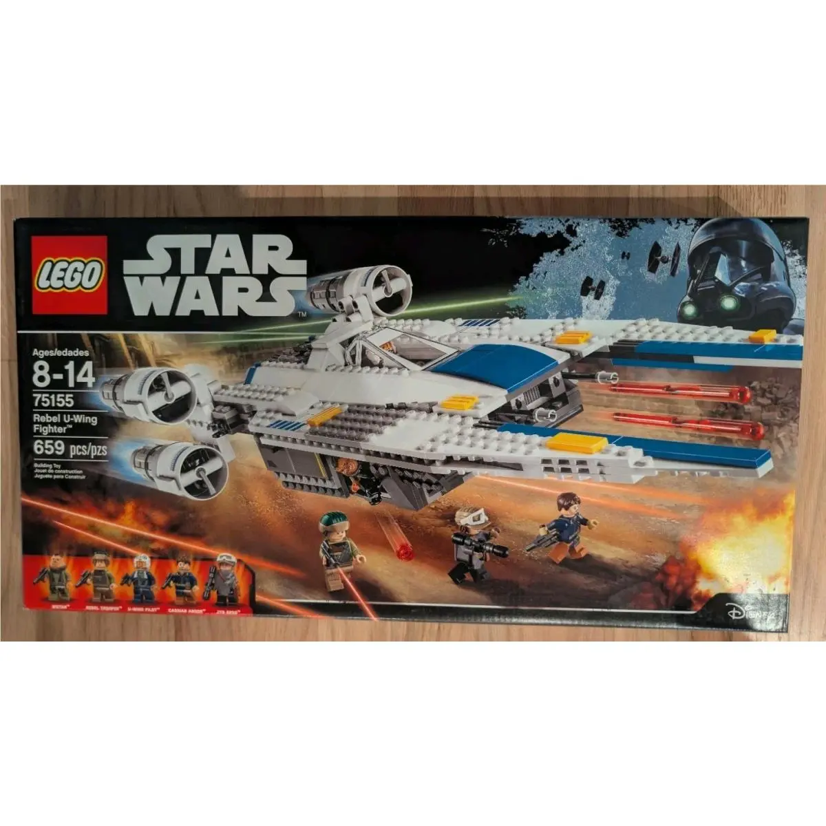 Lego 75155 Star Wars Rebel U-wing Fighter-2016 Retired -cassian